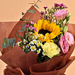 Delightful Mixed Flowers Bouquet