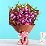 Exotic Purple Orchids Bunch