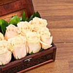 Love Mini Treasured Roses White