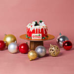 Merry Christmas Chocolate Mousse Cake