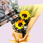 Personalised Sunshine Bouquet For Father's Day