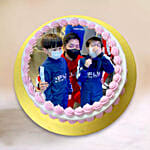 Personalised Vanilla Raspberry Cake 6 Inches