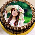 Personalised Yummy Chocolate Ganache Cake 8 Inches