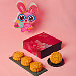 Pure Lotus Double Yolk Mooncakes And Toy Lantern