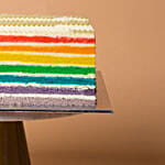 Rainbow Cream Cheese Cake
