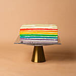 Rainbow Cream Cheese Cake