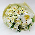 Serene Mixed Flowers Bouquet
