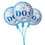 Sweet Mini Mousse Cake With It's A Boy Balloons Set
