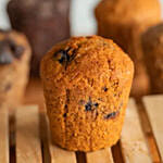 Vegan Blueberry Muffins 6 Pcs