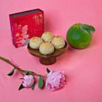 Yolkless Yam With Pomelo