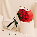 Rosy Reverie 18 Roses Bouquet for Valentine's Day