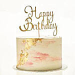 Watercolour To Canvas Cake 10 Inch