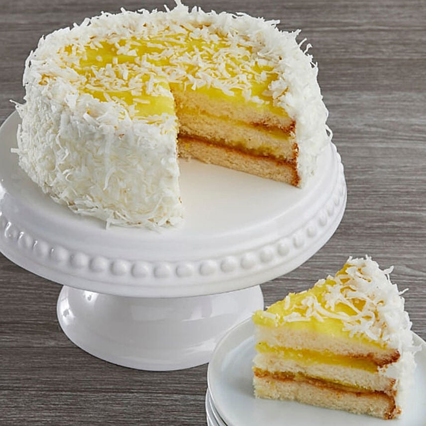 Lemon Coconut Cake: Cake Delivery in USA