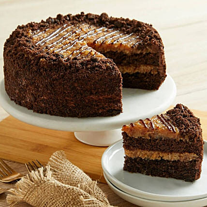 German Chocolate Cake: 