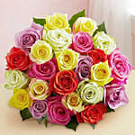 24 Mixed Roses