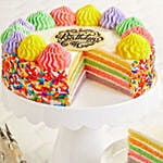 Birthday Rainbow Cake