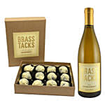 Chardonnay & Wine Filled Chocolate Gift Set