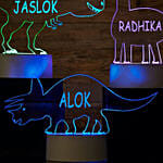 Dinosaur Personalized Led Sign