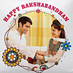 Happy Rakshabandhan Cushion