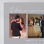 I Choose You Wedding Photo Canvas Print