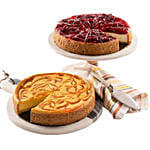 Mango & Strawberry Cheesecake