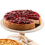 Mango & Strawberry Cheesecake