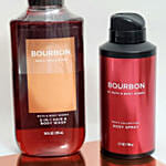 Mens Bourbon Body Care Set