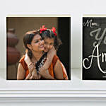 Personalized Photo Shelf Blocks Set Of 2