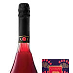 Red Sparkling Wine & Dark Chocolate