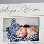 Simple And Sweet Personalized Baby Shiplap Frame