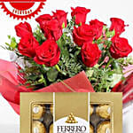 White Wine Roses & Choco