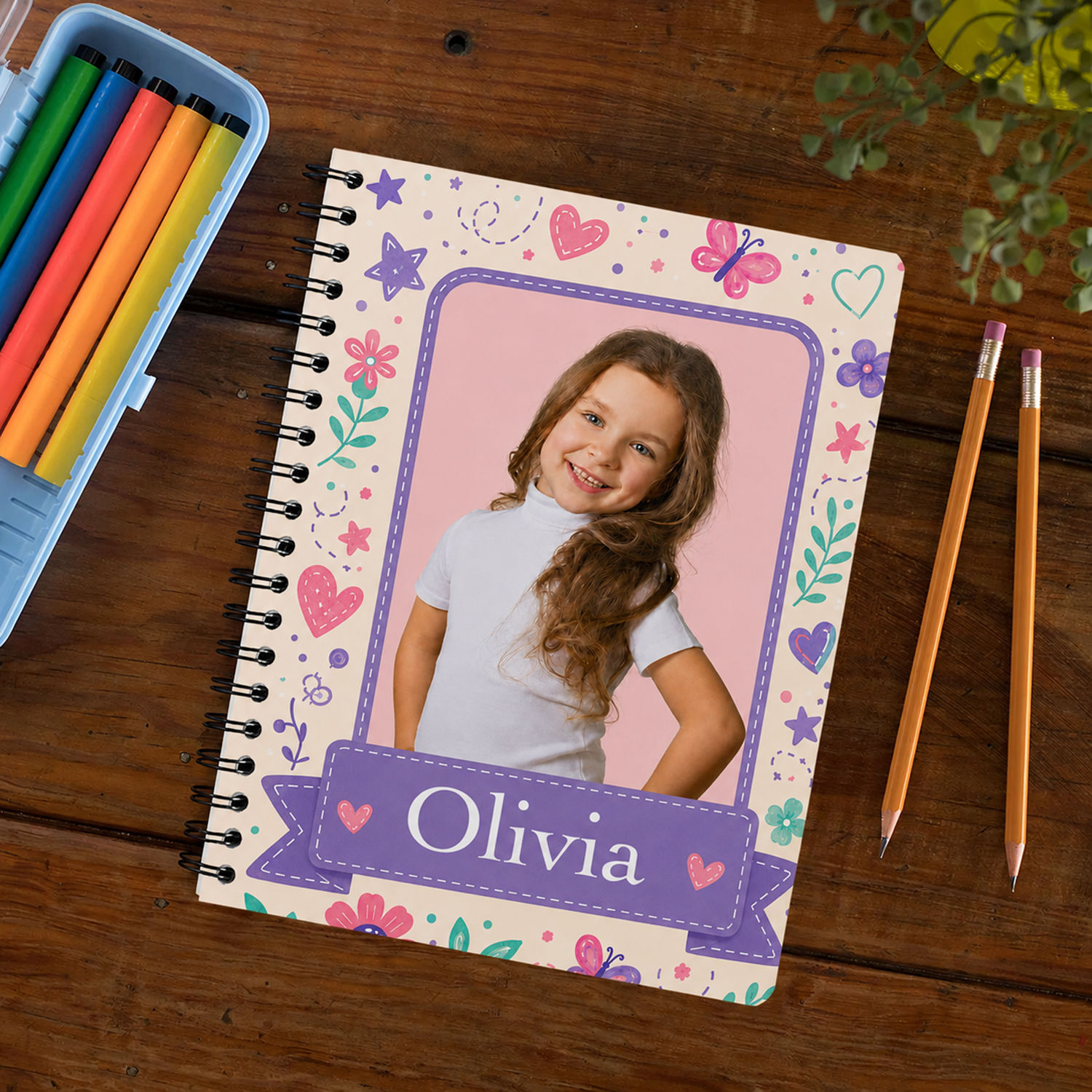 Order Customized School Note Book For Girl Online | Same-Day Delivery ...
