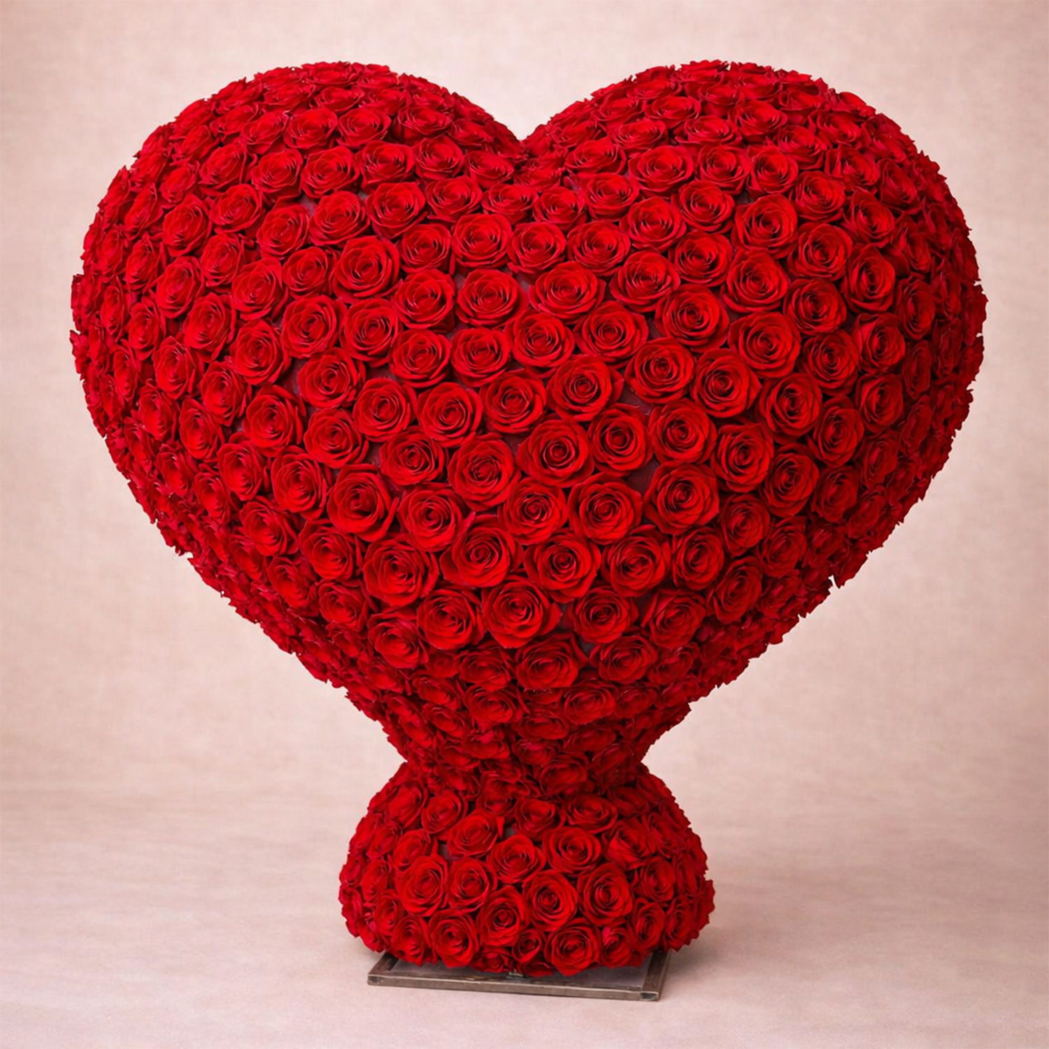 5000 Roses Order Valentines Grand Heart of 5000 Red Roses Online | Same-Day ...